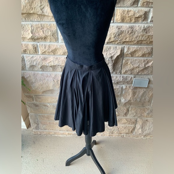 AMERICAN APPAREL Midi Flare Black High Waist Fully Lined Skirt Women’s SZ XS 24” - Picture 7 of 16